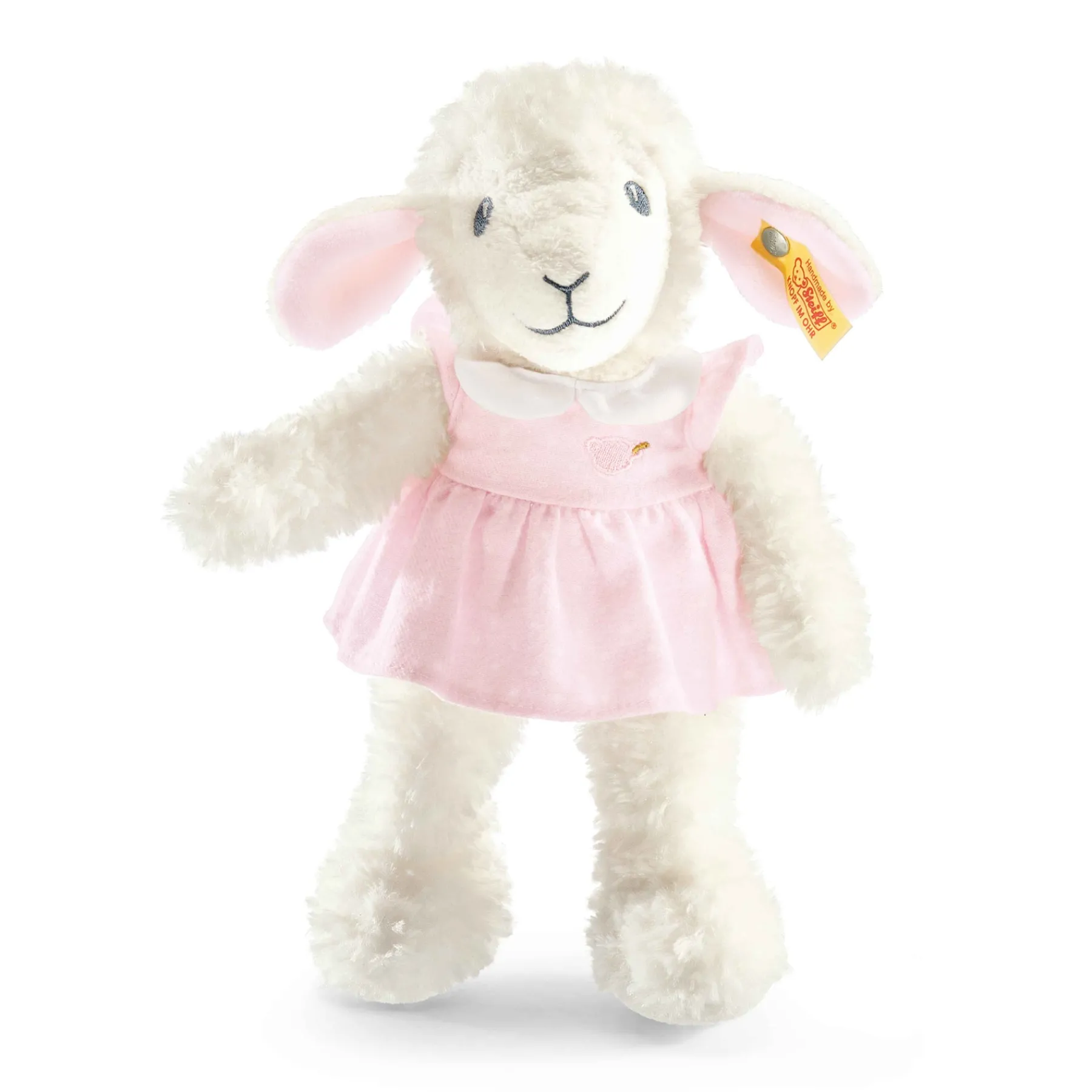 Steiff Friends | Peluches Pour Bébés*Agneau fais de beaux rêves, 28 cm, rose pâle
