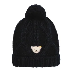 Enfant Steiff Bonnets Et Ècharpes*Bonnet, bleu foncé pour Garçons