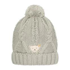 Enfant Steiff Bonnets Et Ècharpes*Bonnet, gris clair pour Garçons