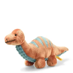 Enfant Steiff Anniversaire | Friends*Brontosaure Bronko , 28 cm, orange