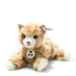 Enfant Steiff Mini Peluches | Animaux Populaires*Chat Mimmi, 24 cm, jaune