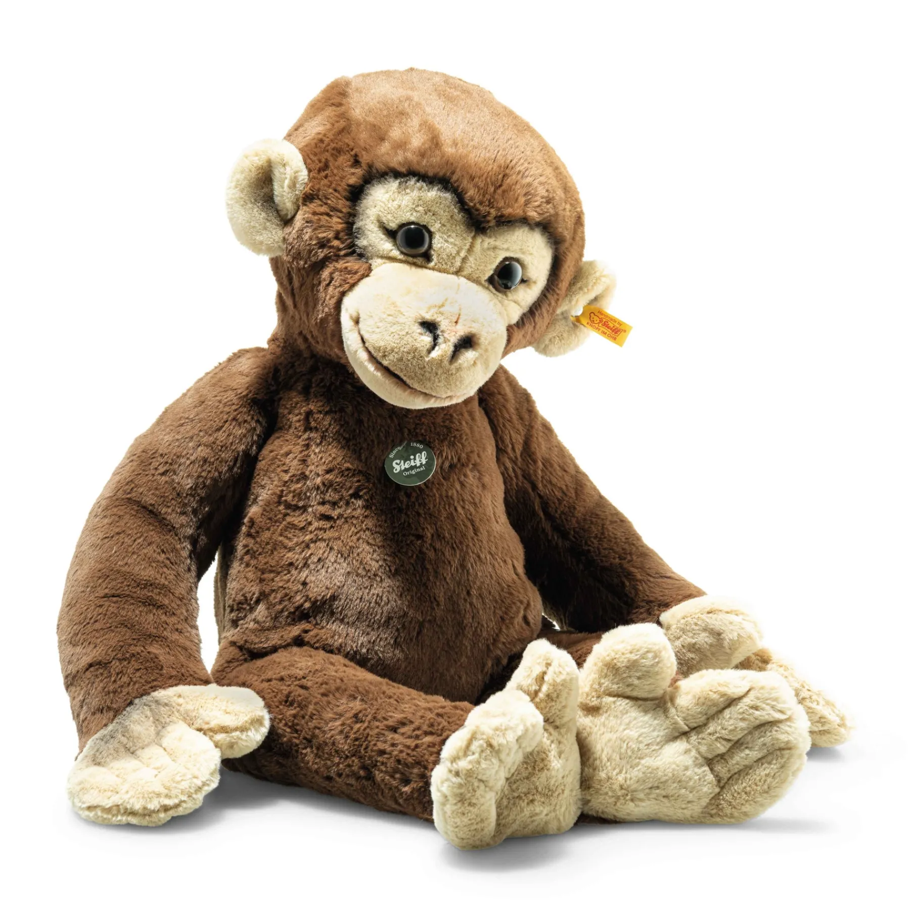 Enfant Steiff Grands Amis Steiff | Animaux Populaires*Chimpanzé Jocko, 70 cm, brun