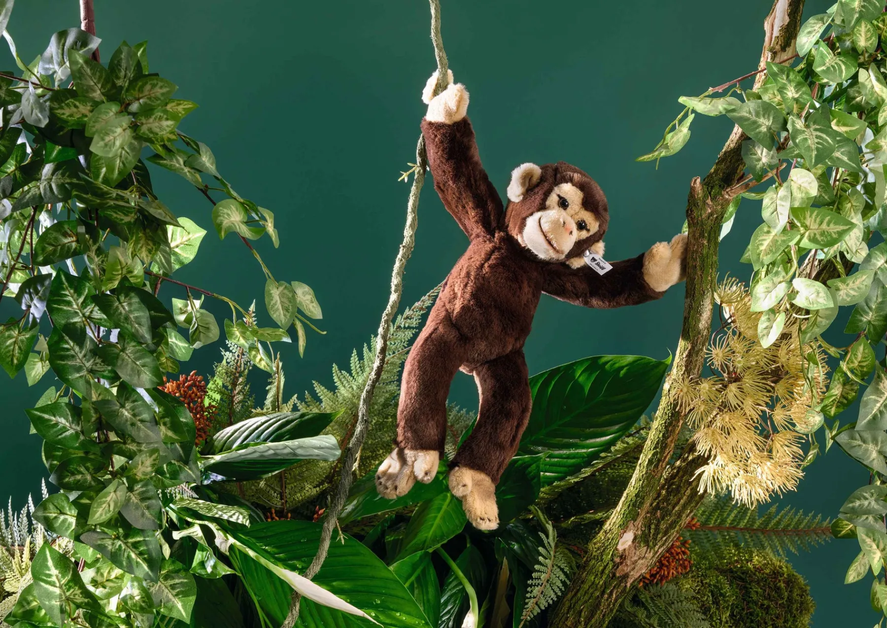 Enfant Steiff Animaux Populaires | Peluches Pour Enfants*Chimpanzé Koko, 35 cm, brun