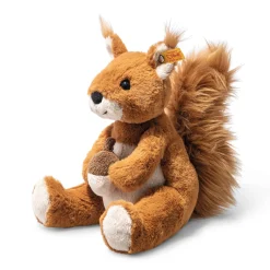 Enfant Steiff Anniversaire | Mini Peluches*Écureuil Phil, 20 cm, brun clair