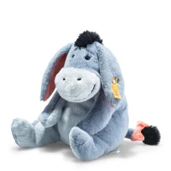 Enfant Steiff Anniversaire | Friends*Disney Originals Bourriquet, 25 cm, bleu moyenne