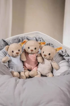 Steiff Naissance Et Baptême | Friends*GOTS ours Teddy Nele, 26 cm, rose pâle