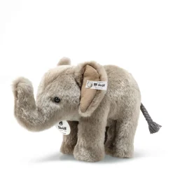 Enfant Steiff Mini Peluches | Animaux Populaires*Éléphant Trampili, 18 cm, gris clair