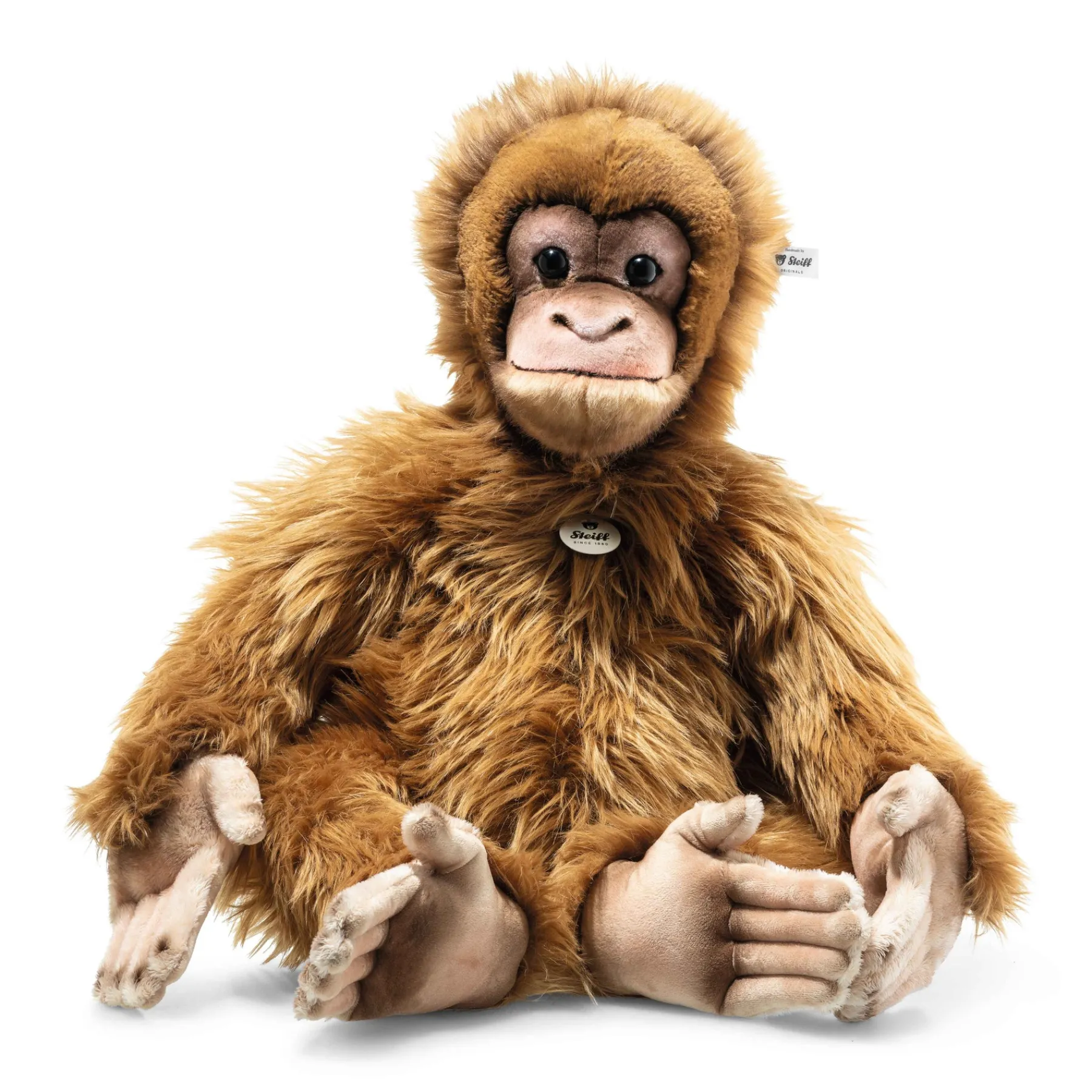 Enfant Steiff Grands Amis Steiff | Animaux Populaires*Orang-outan Alena, 60 cm, brun