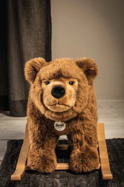 Enfant Steiff Animaux À Bascule | Peluches Pour Enfants*Ours brun à bascule Urs, 70 cm, brun clair