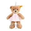 Steiff Naissance Et Baptême | Friends*Ours dors bien boîte à musique, 20 cm, rose pâle