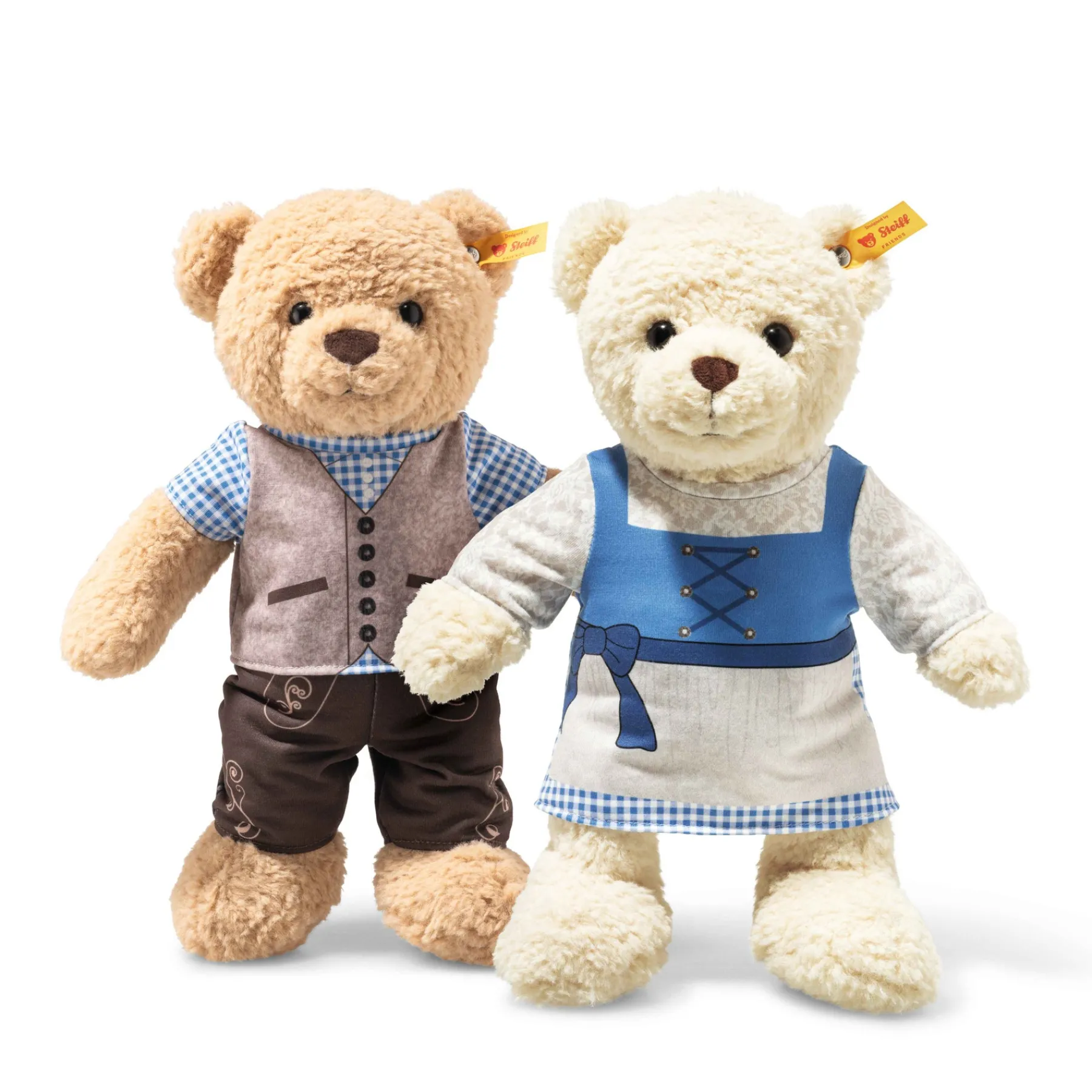 Enfant Steiff Oursons Teddy Pour Les Enfants*Ours Teddy Mila en Dirndl, 30 cm, beige