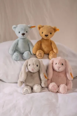Steiff Naissance Et Baptême | Friends*Ours Teddy My first , 26 cm, bleu clair