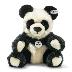 Enfant Steiff Anniversaire | Mini Peluches*Panda Manschli, 24 cm, blanc