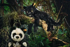 Enfant Steiff Peluches Pour Enfants*Panthère-pantin Nero, 40 cm, noir