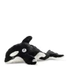 Enfant Steiff Anniversaire | Peluches Pour Enfants*Épaulard Ozzie avec voix à pression, 37 cm, noir