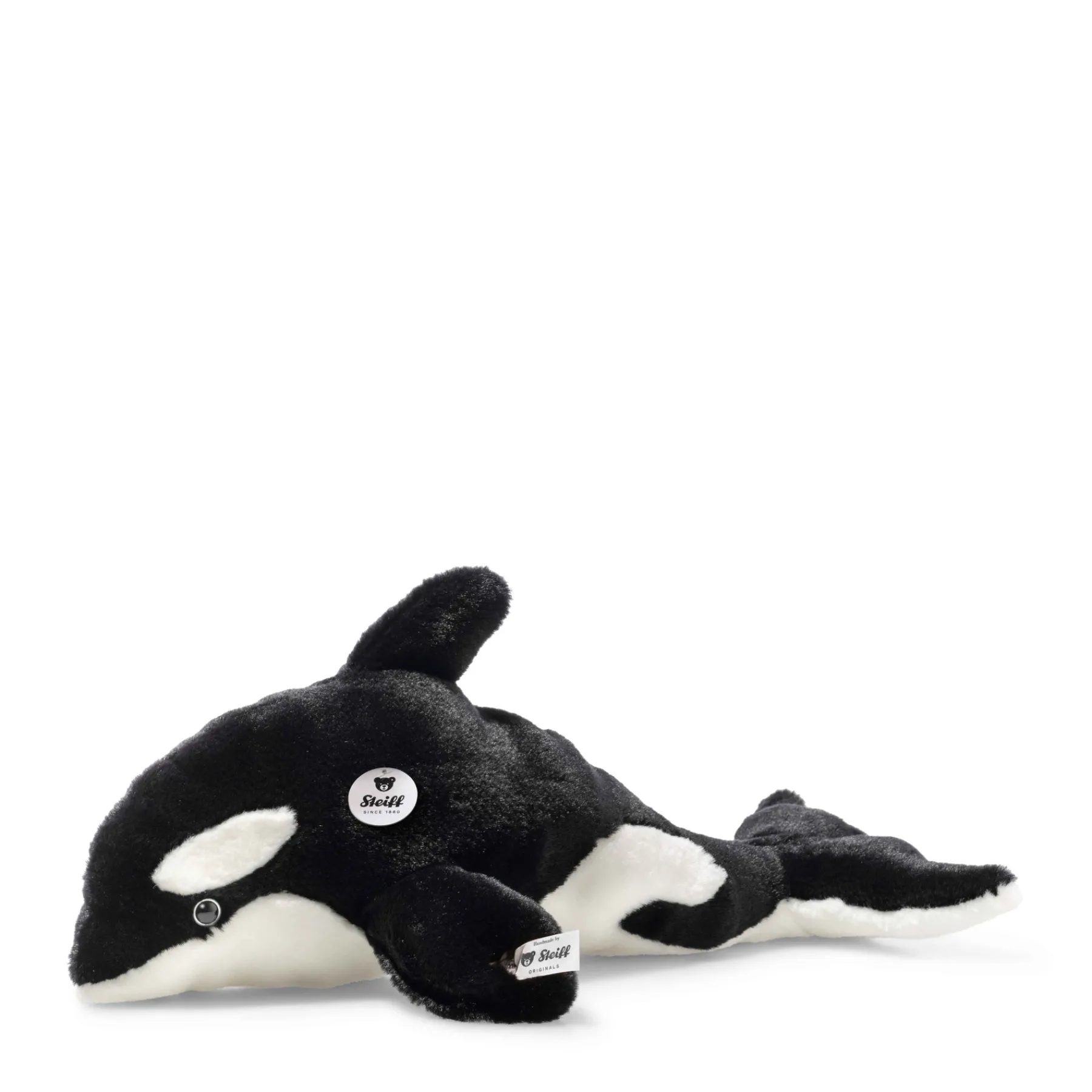 Enfant Steiff Anniversaire | Peluches Pour Enfants*Épaulard Ozzie avec voix à pression, 37 cm, noir