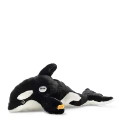 Enfant Steiff Anniversaire | Peluches Pour Enfants*Épaulard Ozzie avec voix à pression, 37 cm, noir