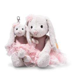 Enfant Steiff Friends | Porte-clès*Pendentif lapin de ballet Hoppie, 16 cm, multicolore