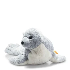 Enfant Steiff Anniversaire | Friends*Phoque Aila, 40 cm, bleu clair