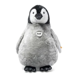 Enfant Steiff Anniversaire | Grands Amis Steiff*Pingouin Flaps, 60 cm, gris clair