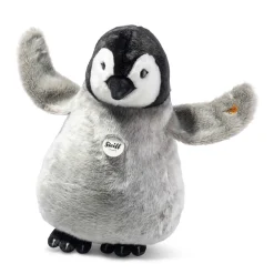 Enfant Steiff Anniversaire | Grands Amis Steiff*Pingouin Flaps, 60 cm, gris clair