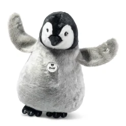 Enfant Steiff Anniversaire | Grands Amis Steiff*Pingouin Flaps, 60 cm, gris clair