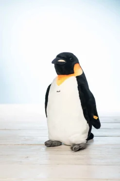 Enfant Steiff Grands Amis Steiff | Peluches Pour Enfants*Pingouin royal Palle, 52 cm, noir