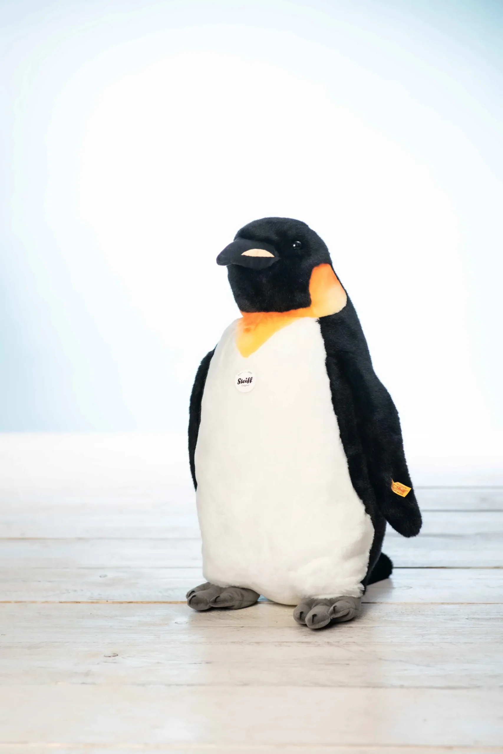 Enfant Steiff Grands Amis Steiff | Peluches Pour Enfants*Pingouin royal Palle, 52 cm, noir