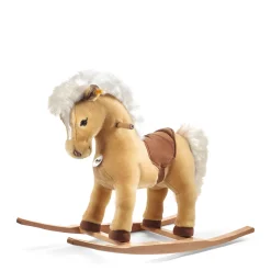 Enfant Steiff Anniversaire | Naissance Et Baptême*Poney à bascule Franzi, 70 cm, beige