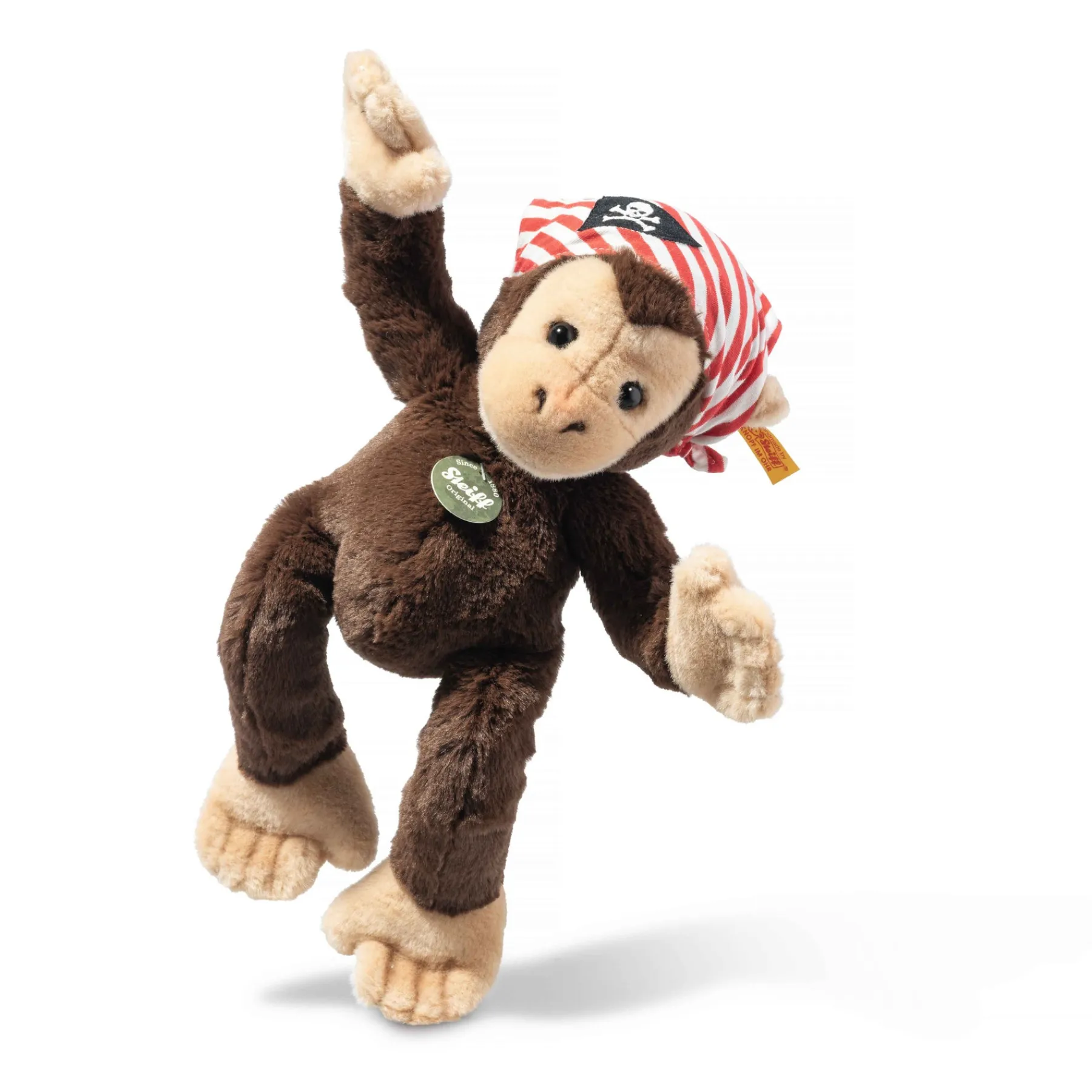Enfant Steiff Anniversaire | Animaux Populaires*Singe-pantin Scotty, 28 cm, brun