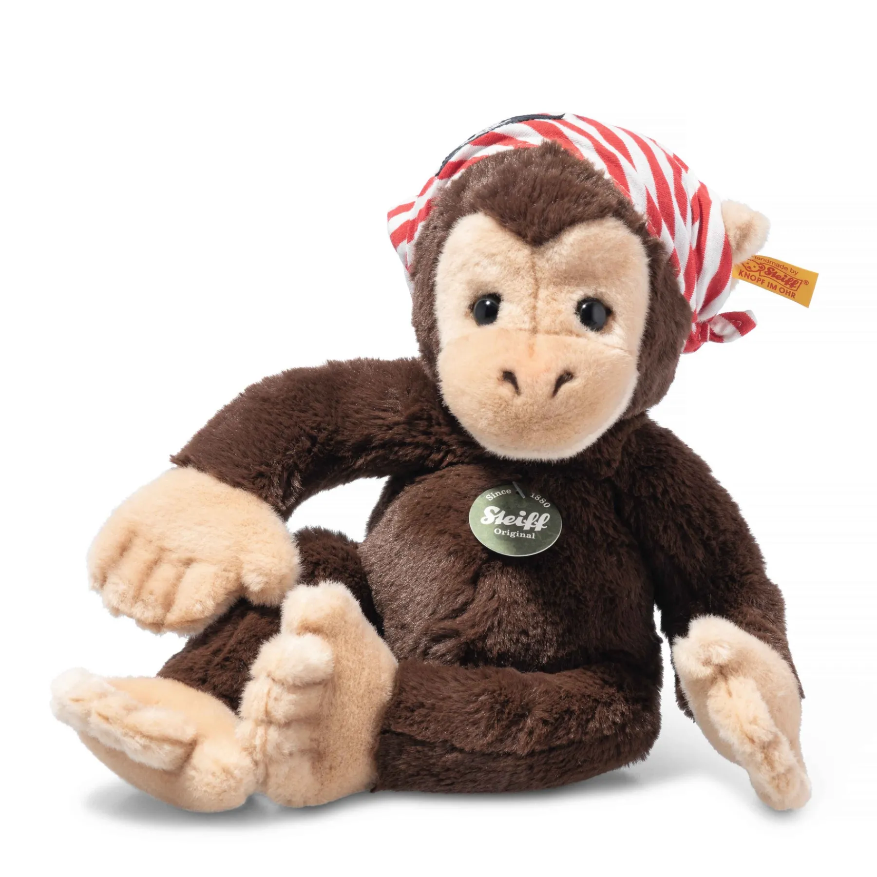 Enfant Steiff Anniversaire | Animaux Populaires*Singe-pantin Scotty, 28 cm, brun