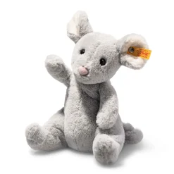 Enfant Steiff Anniversaire | Friends*Souris Cheesy, 19 cm, gris clair