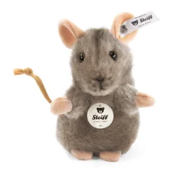 Enfant Steiff Mini Peluches | Peluches Pour Enfants*Souris Piff, 10 cm, gris clair