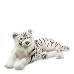 Enfant Steiff Grands Amis Steiff | Peluches Pour Enfants*Tuhin, le tigre blanc, 110 cm, blanc