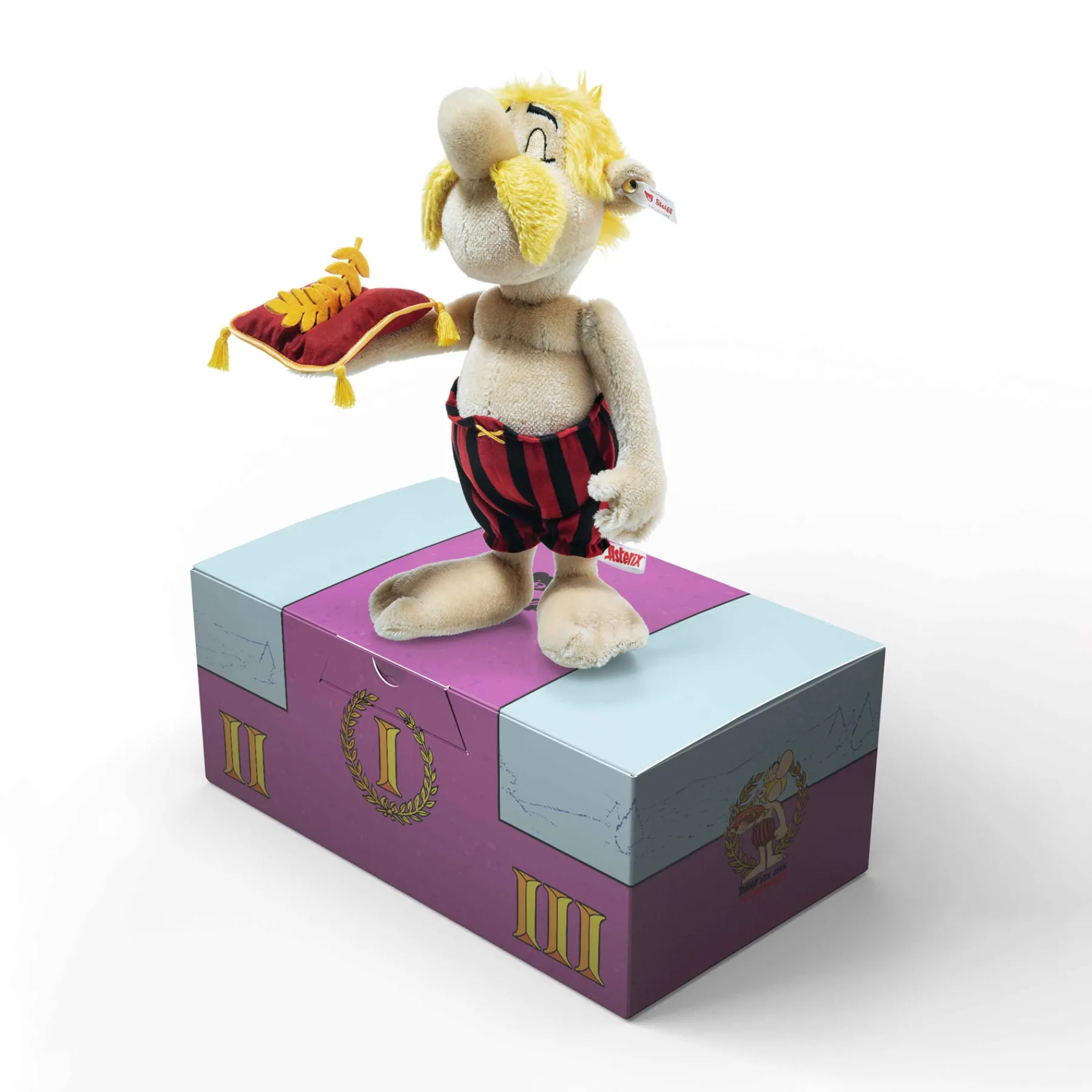 Steiff Édition Limitée*Asterix Aux Jeux Olympiques, 30 cm, multicolore