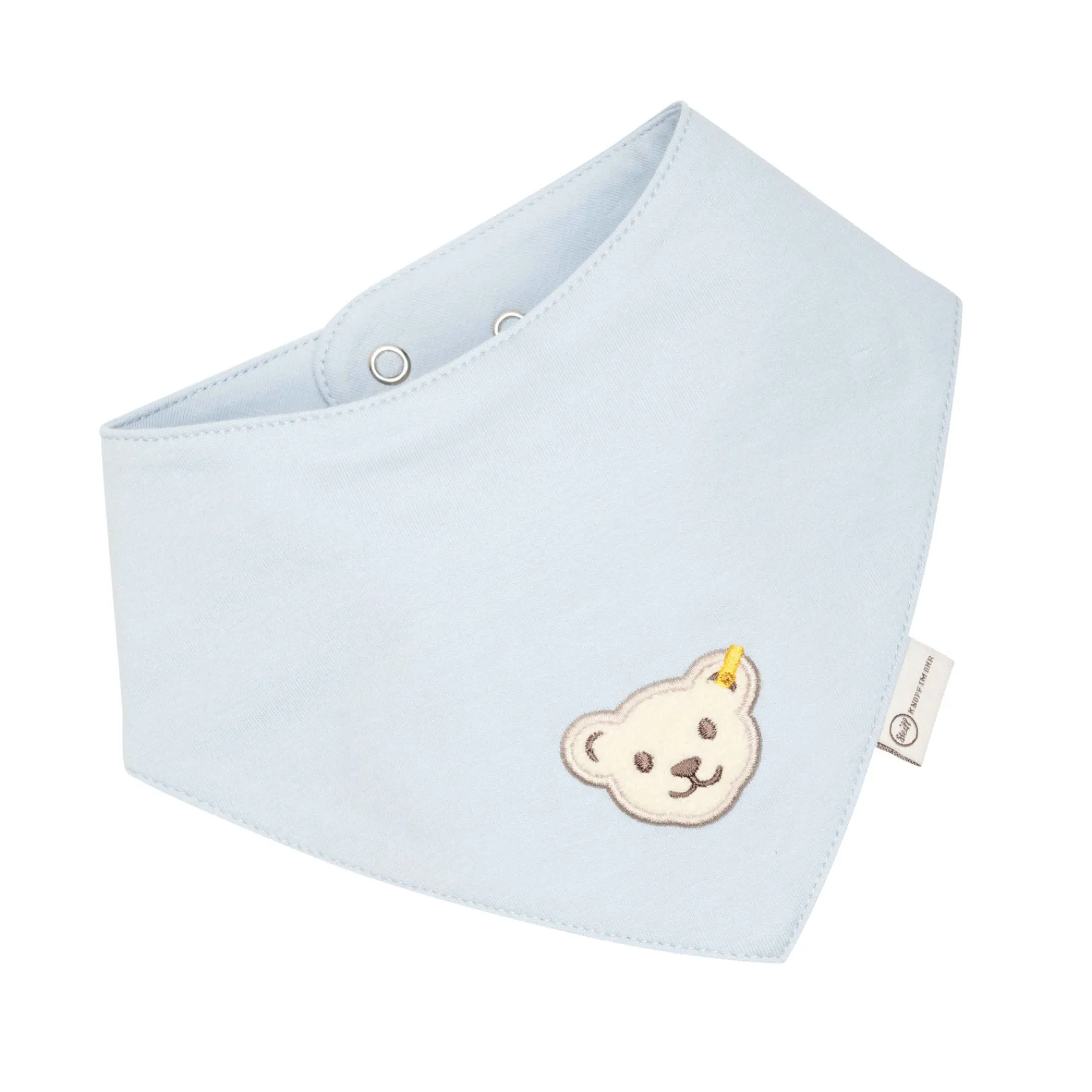 Steiff Vêtements De Bébé Certifiés Gots|Casquettes, Foulards Et Écharpes Triangulaires*Bandana GOTS, bleu clair