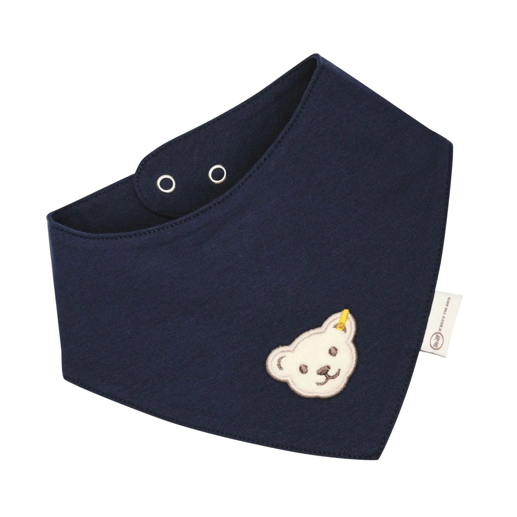 Steiff Vêtements De Bébé Certifiés Gots|Casquettes, Foulards Et Écharpes Triangulaires*Bandana GOTS, bleu foncé