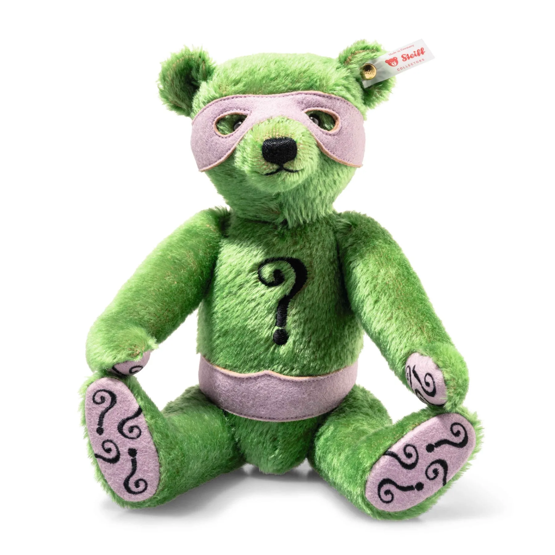 Steiff Édition Limitée*Batman, l’ours Teddy Sphinx, 30 cm, kaki