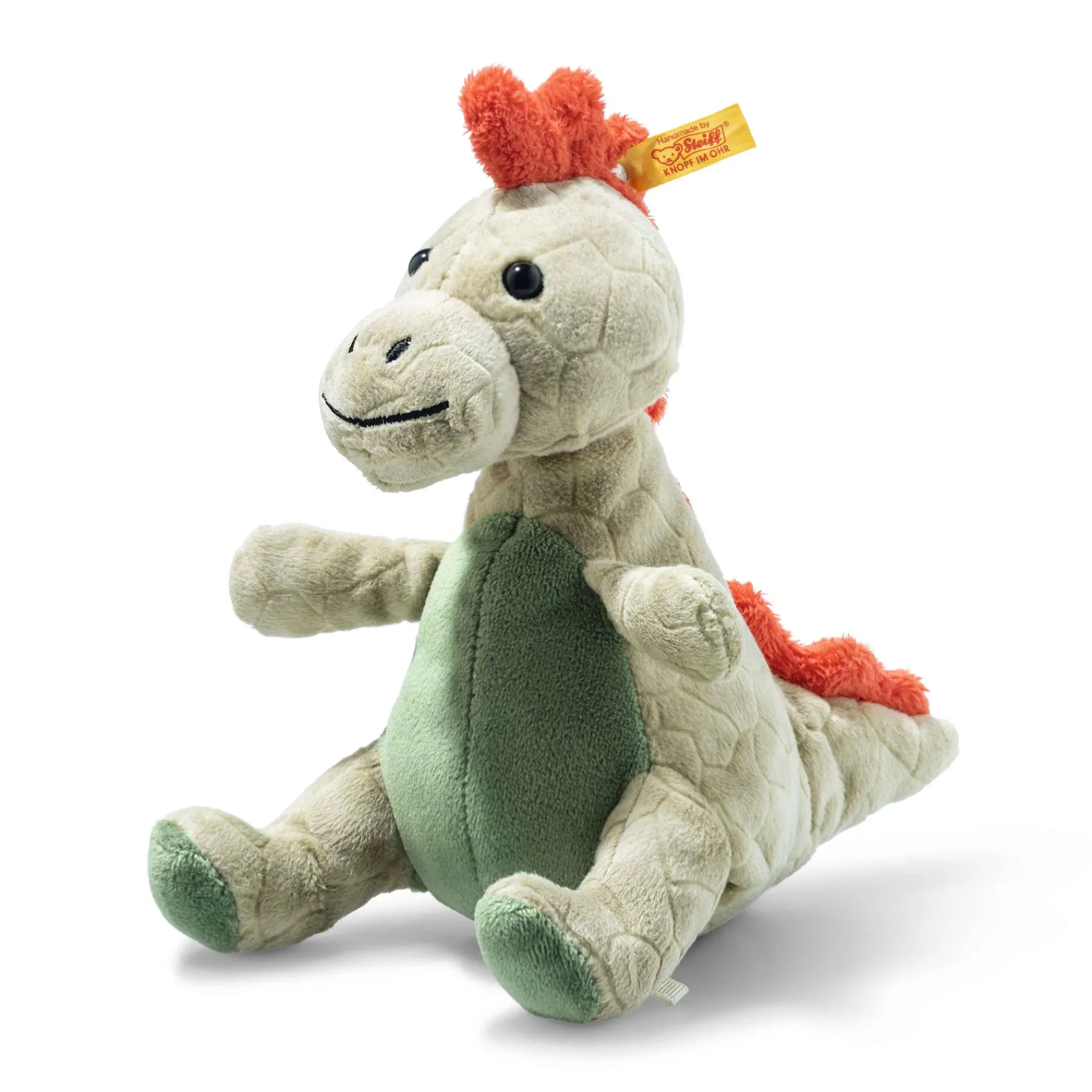 Enfant Steiff Anniversaire|Friends*Bébé T-Rex Joshi, 16 cm, vert clair