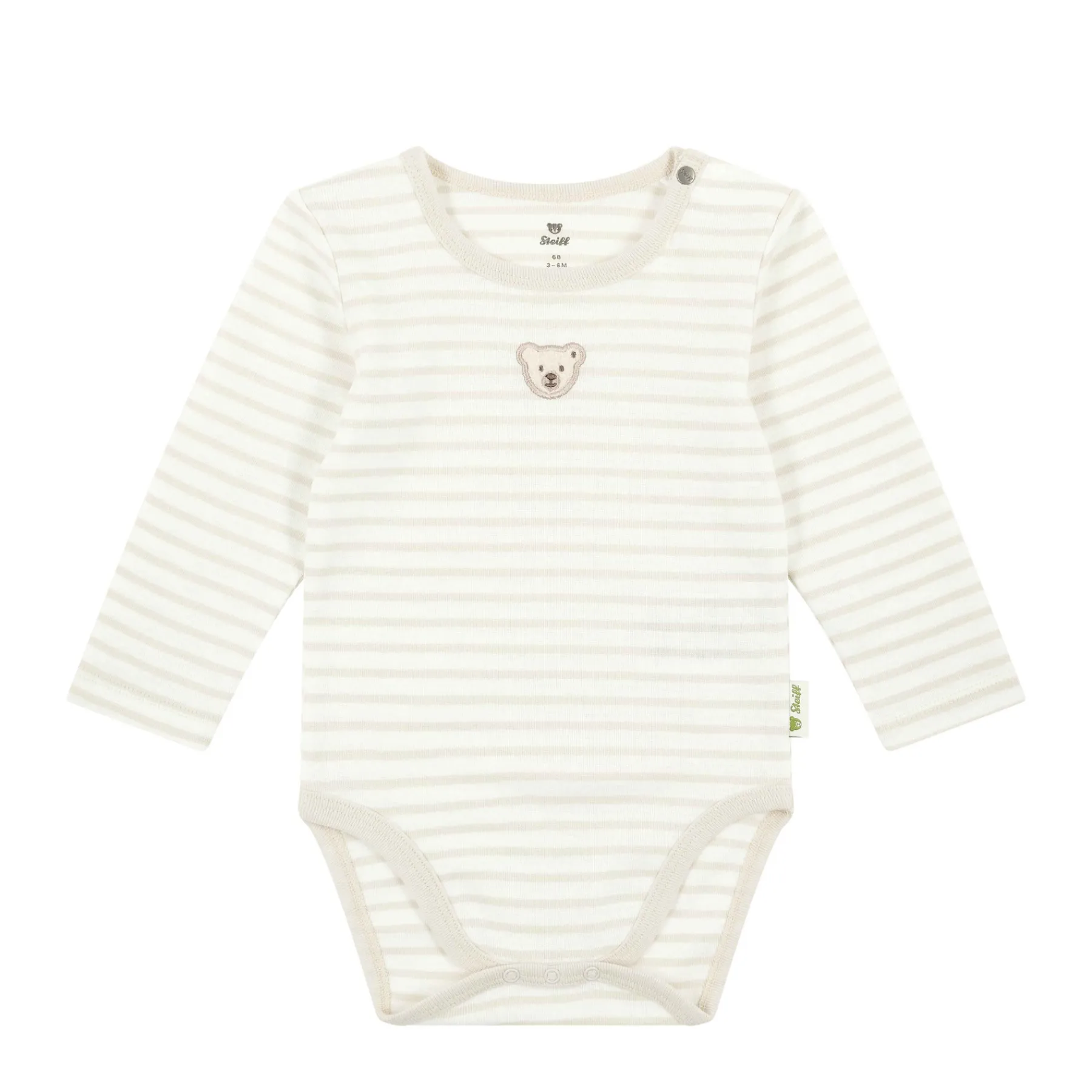 Steiff Vêtements De Bébé Certifiés Gots|Corps, Barboteuse Et Combinaisons*Body manches longues GOTS,