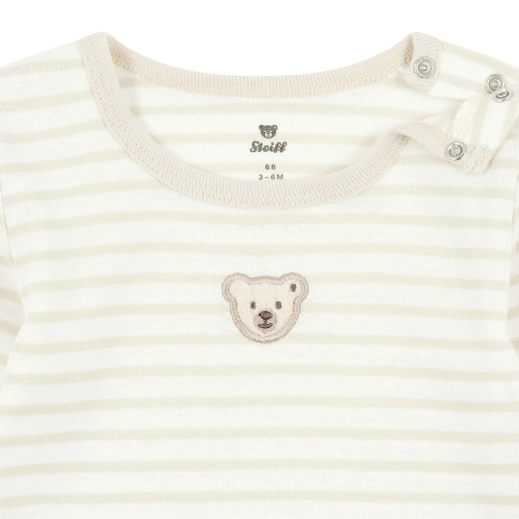 Steiff Vêtements De Bébé Certifiés Gots|Corps, Barboteuse Et Combinaisons*Body manches longues GOTS,