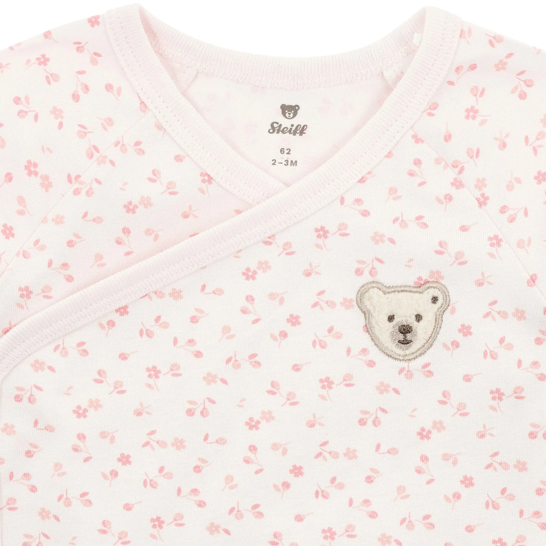 Steiff Corps, Barboteuse Et Combinaisons*Body naissance manches longues, pâle pour Filles