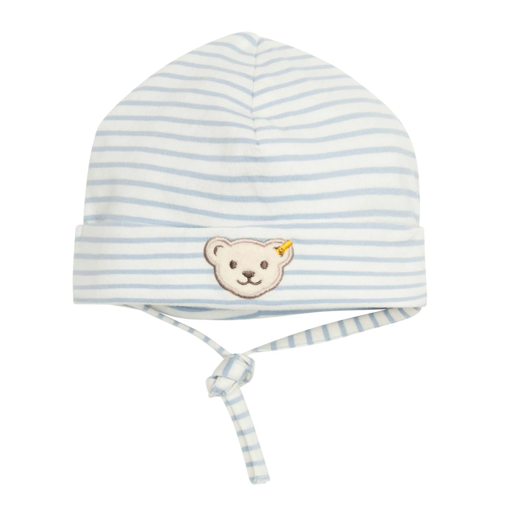 Steiff Vêtements De Bébé Certifiés Gots|Casquettes, Foulards Et Écharpes Triangulaires*Bonnet GOTS, bleu clair