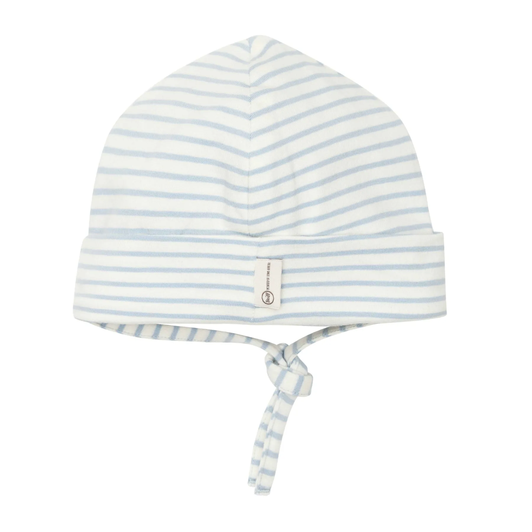 Steiff Vêtements De Bébé Certifiés Gots|Casquettes, Foulards Et Écharpes Triangulaires*Bonnet GOTS, bleu clair