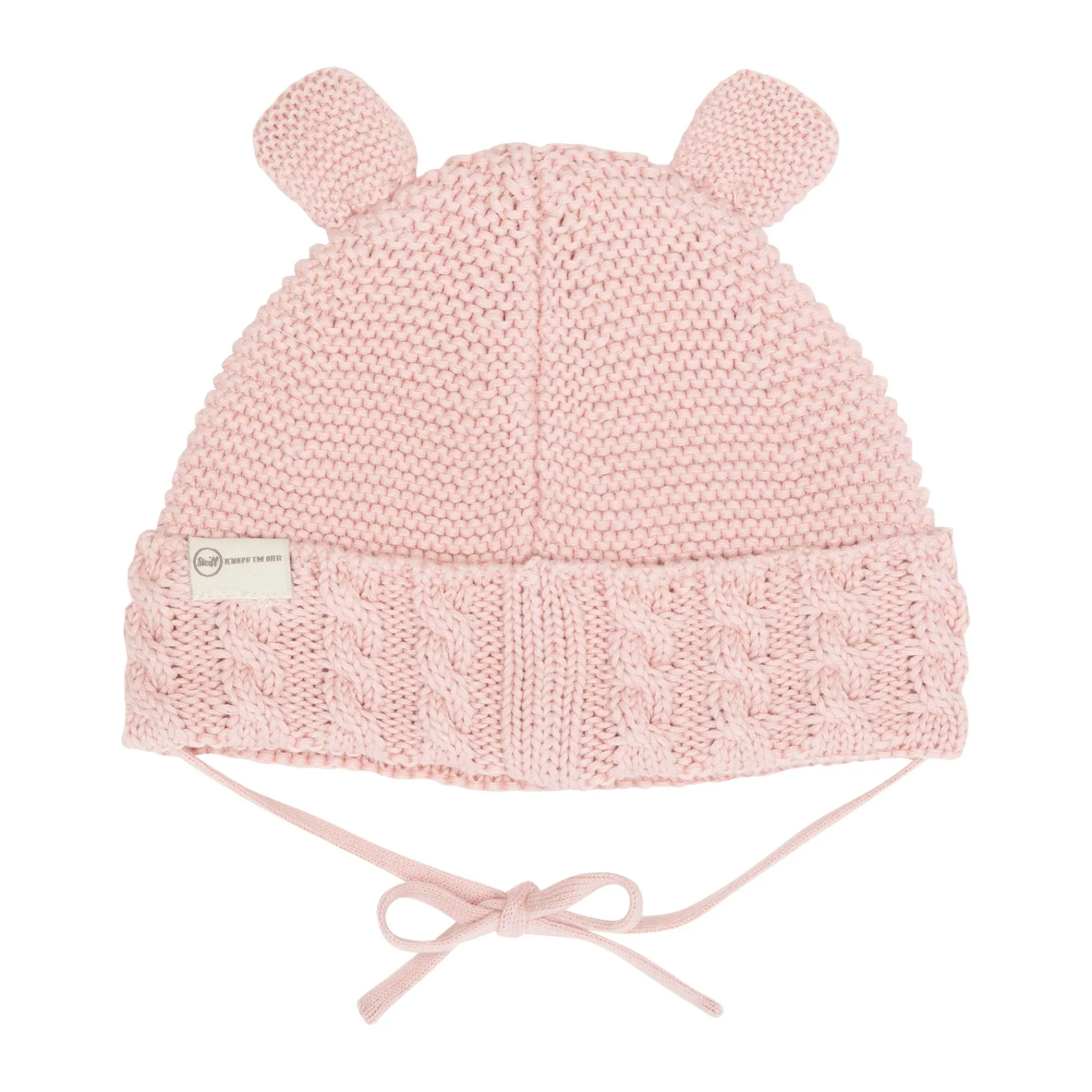 Steiff Naissance|Vêtements De Bébé Certifiés Gots*Bonnet GOTS, pâle