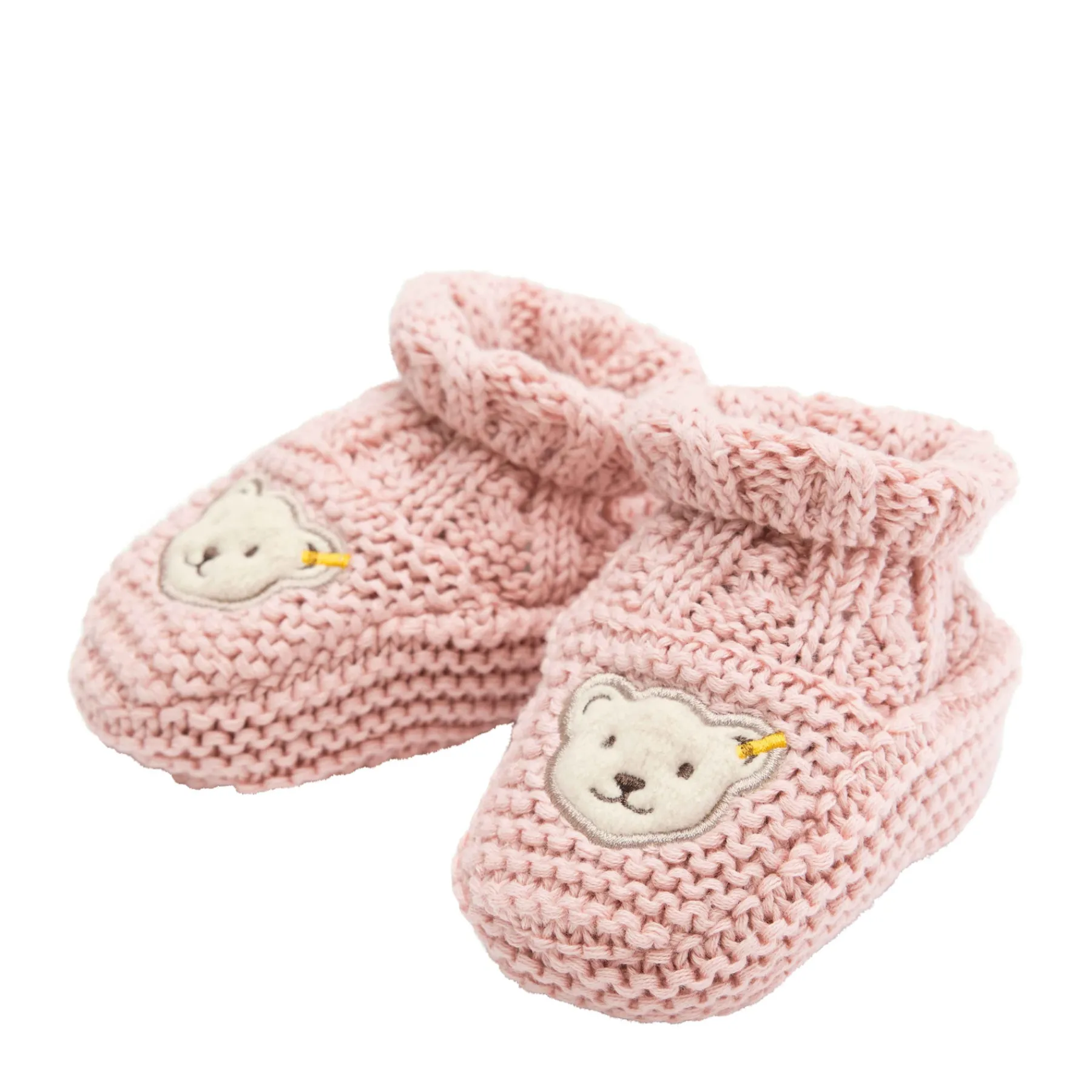 Steiff Naissance|Vêtements De Bébé Certifiés Gots*Chausson bébé GOTS, pâle