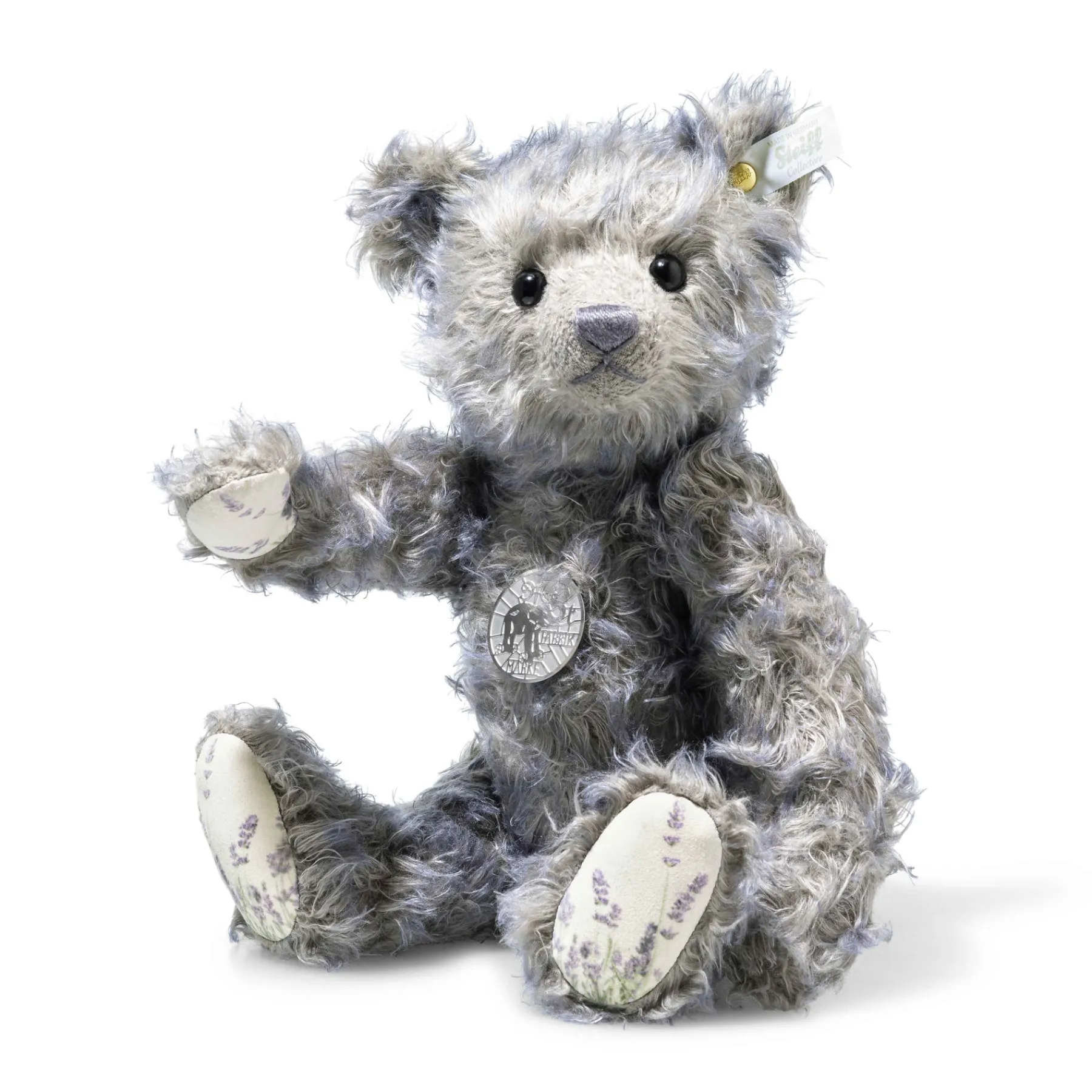 Steiff Édition Limitée*Édition 2024 du Club, 31 cm, gris clair