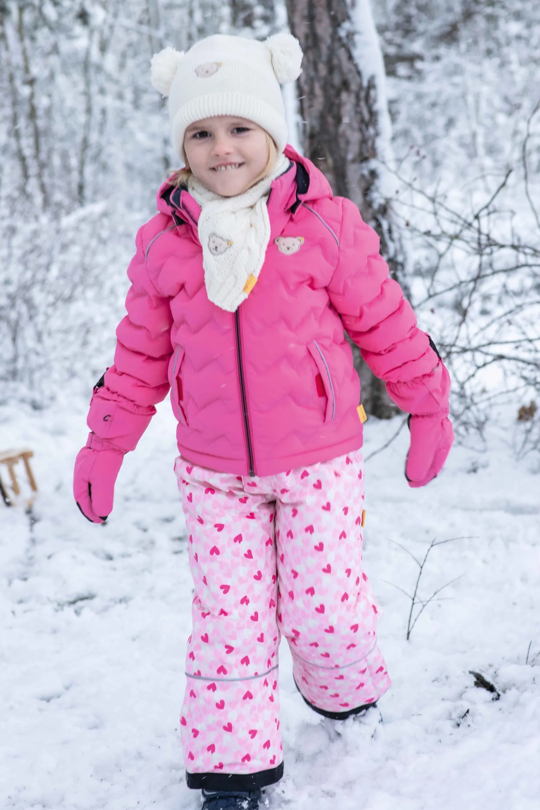 Enfant Steiff Bonnets Et Ècharpes*Echarpe, pour Filles