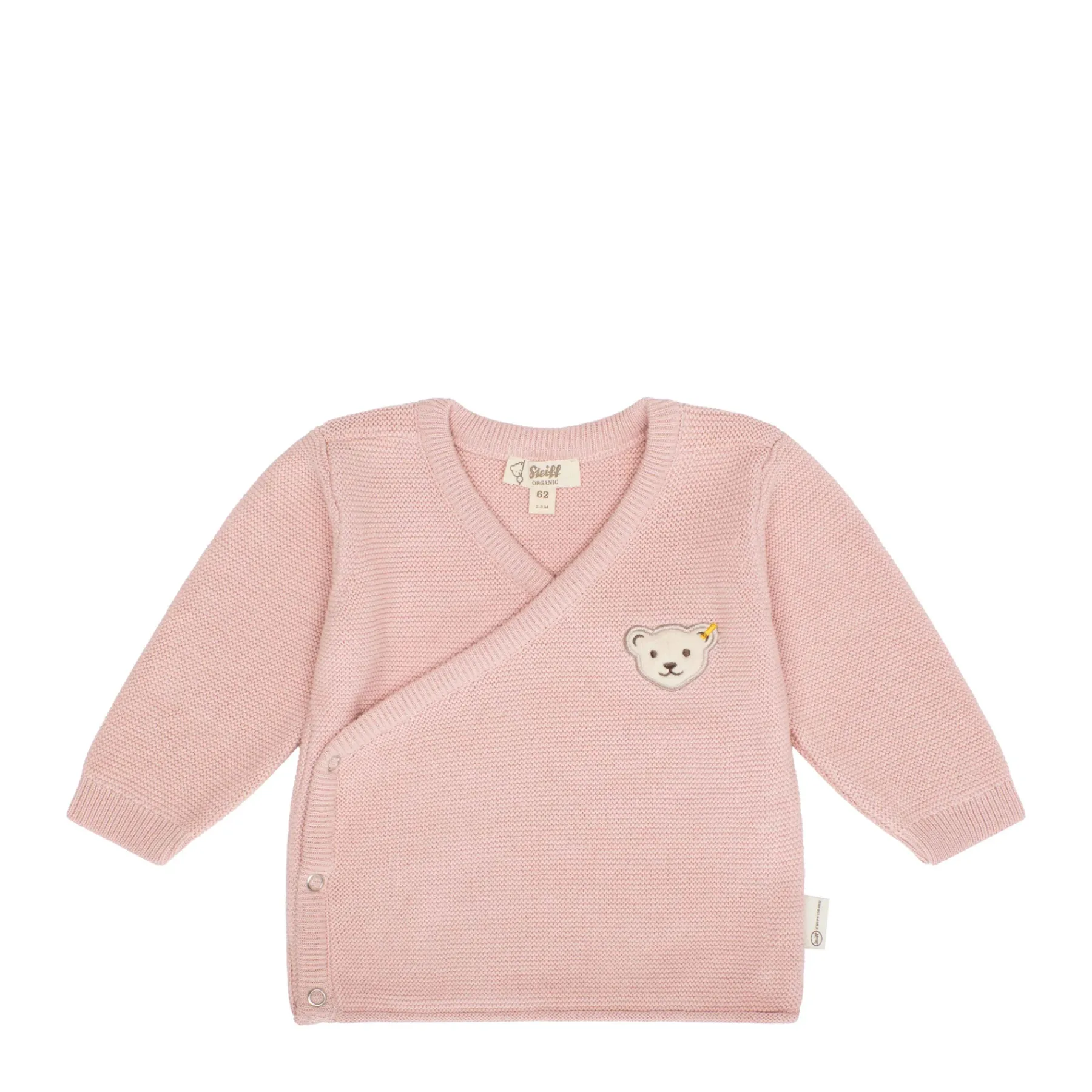 Steiff Naissance|Vêtements De Bébé Certifiés Gots*Ensemble pantalon + cache coeur GOTS, pâle