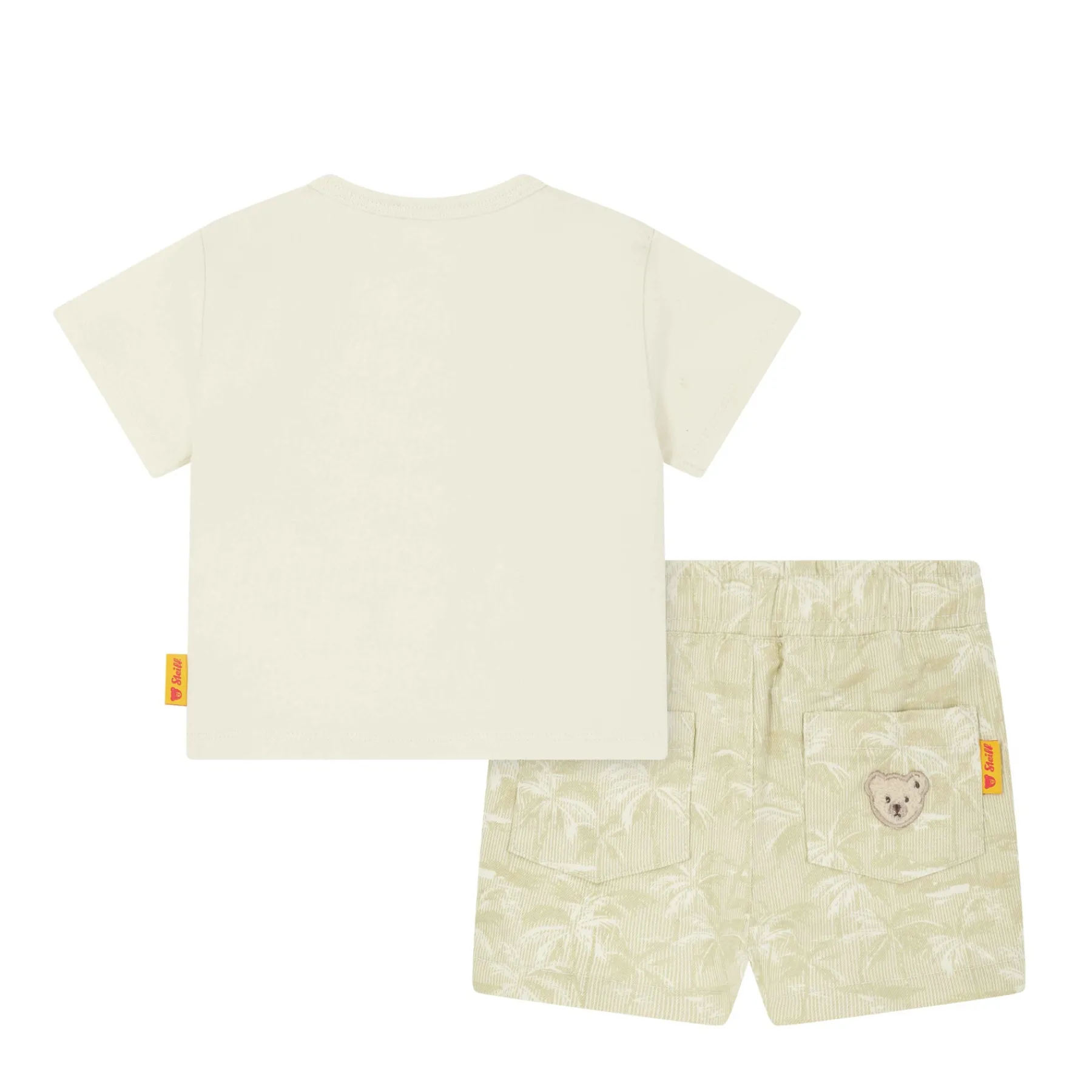 Steiff Pantalons Et Jeans|T-shirts À Manches Longues Et Courtes*Ensemble short + T-shirt, pour Garçons